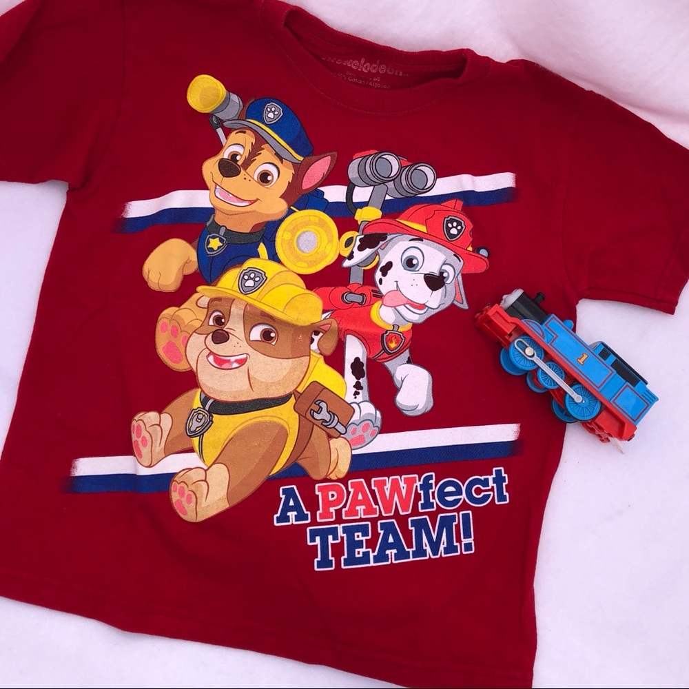 PUP PATROL BOYS SIZE 5 T-SHIRT